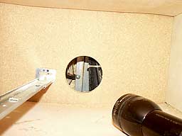 Clip Access Hole - click to enlarge